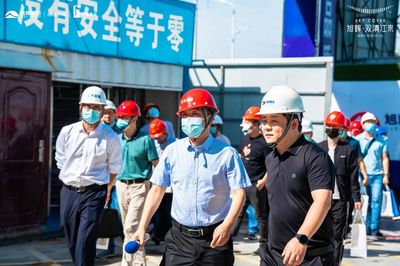 與阜陽(yáng)共質(zhì)造！2022年“質(zhì)量月”走進(jìn)旭輝雙清江來(lái)，點(diǎn)贊房地產(chǎn)開發(fā)新標(biāo)桿